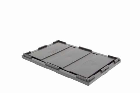 EN Snap-on lid Budget Grey - 607x407x39mm
