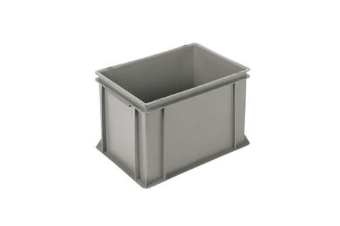EN-Stapelbehälter Classic 26l - 400x300x270mm - geschlossene Wände und Boden - geschl. Griffe