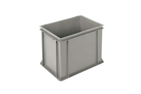 EN Stacking bin Classic 31l - 400x300x320mm - closed sides and bottom - closed handles
