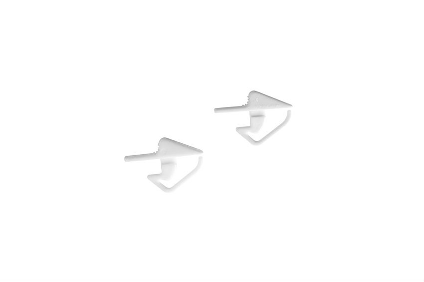 Clip pour couvercle bac empilable 