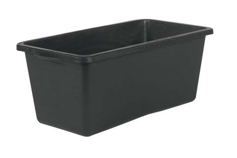 Cuve de construction rectangulaire heavy duty 65l - 740x390x300mm - paroi et fond renforcé
