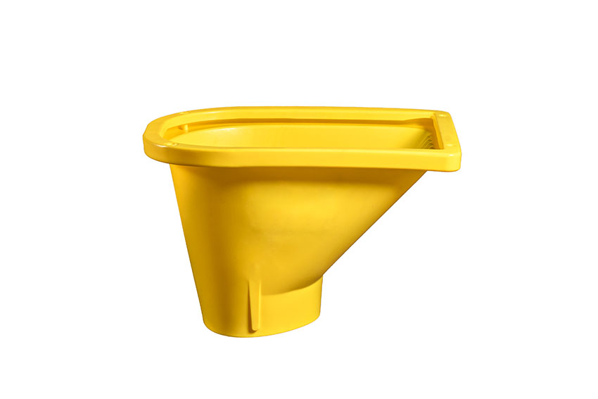 Starting piece chute - 970x740x650mm 