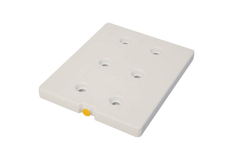 Plaque eutec. GN1/2 -21°c - bouch. jaune - 325x265x30mm 