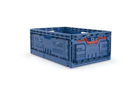 Bac pliable 600x400x230mm - perforée