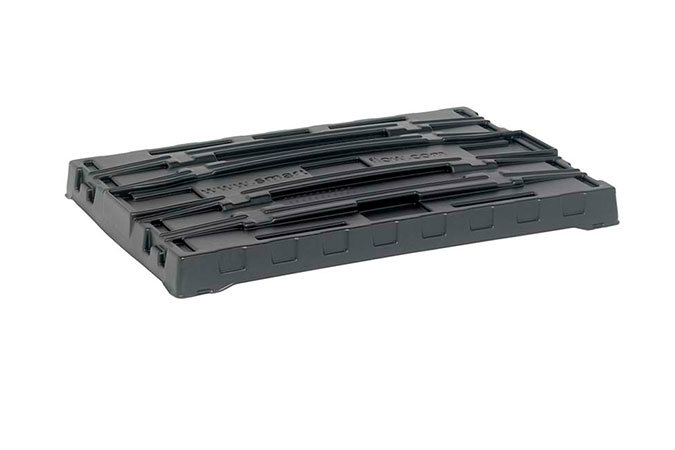 Couvercle 1200x800x120 mm pour - paroi pb-ps1208f6 