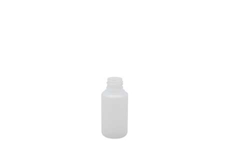 Standard Zylinderflasche - 100ml - Naturel - Ohne Verschlusskappe
