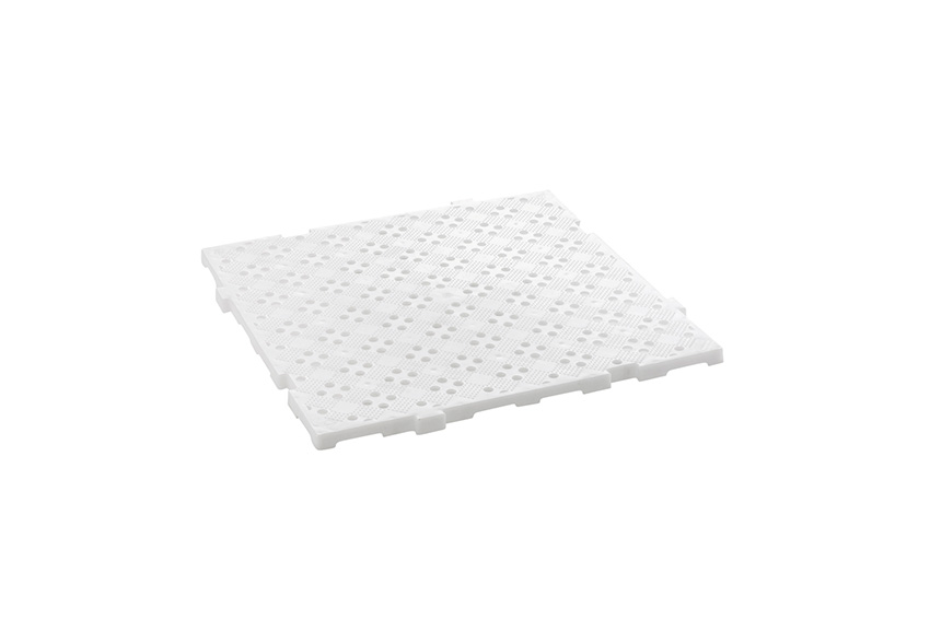 Anti-slip floor tile solid - 500x500x22mm 