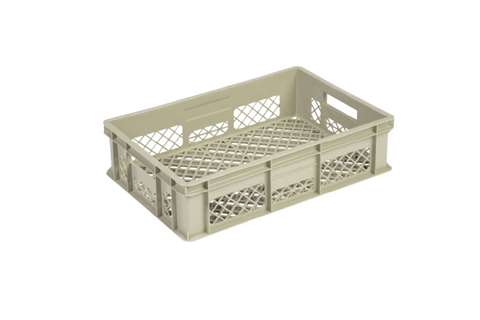 EN Bac gerbable Gold 28l - 600x400x150mm - parois perforés et fond perforé renforcé
