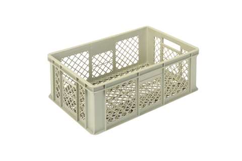 EN Bac gerbable Gold 42l - 600x400x220mm - parois perforés et fond perforé renforcé