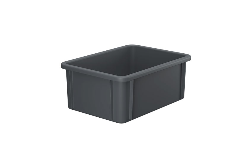 EN stackable transport crate Special 13l - 400x300x165mm - rounded corners 