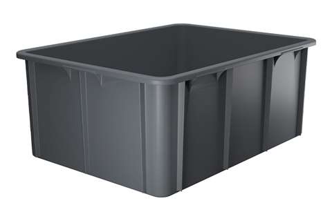 EN bac de transport empilable Special 120l - 800x600x320mm - coins arrondis
