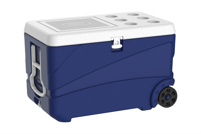 Isotherm Kühlbox - 65l Auf 2 Rollen - Ice Box Pro - 750x470x470mm 