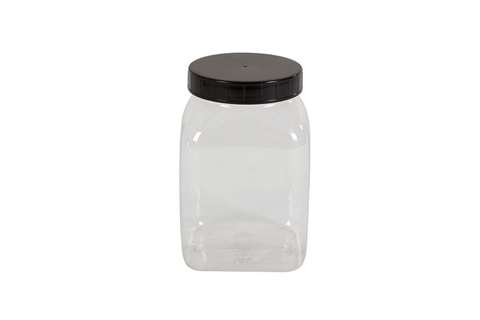 Square container wide opening - 1000ml - serie 310 PVC/petg