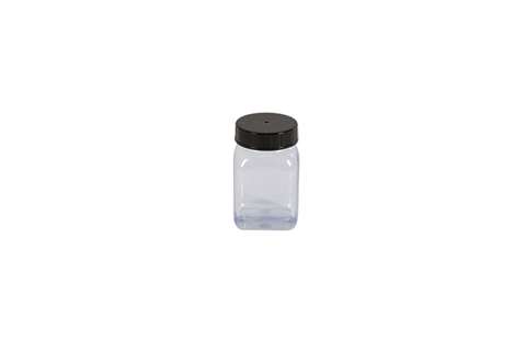 Quadratische Weithalsdose - 100ml - 310 PVC/petg Series
