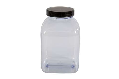 Quadratische Weithalsdose - 2000ml - 310 PVC/petg Series