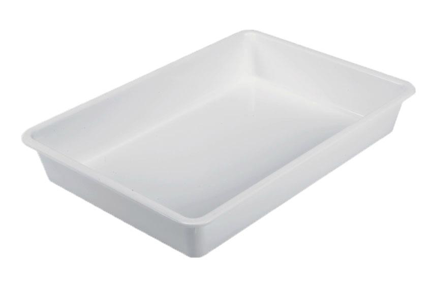 Ravier 490x350x80mm - abs blanc - eco-line 