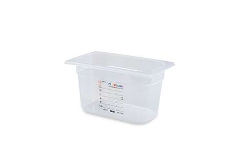 Gastroplus 1/4 - profondeur 150mm - 3,8l - label IML - sans couvercle