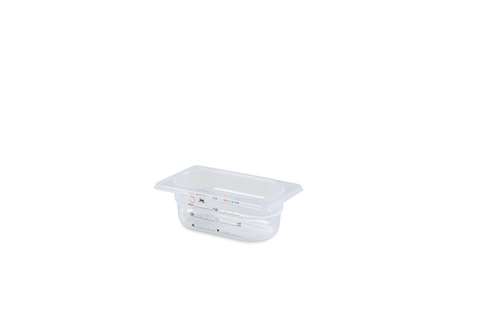 Gastroplus 1/9 - 65mm Tief - 0,6l - IML-Etikett  - Ohne Deckel