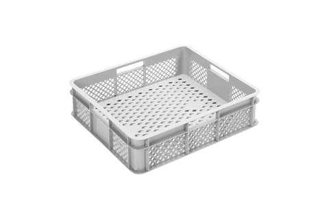 Stapelbare Lagerbehälter Multi 12l - 400x350x110mm - perforierte Wände und Boden