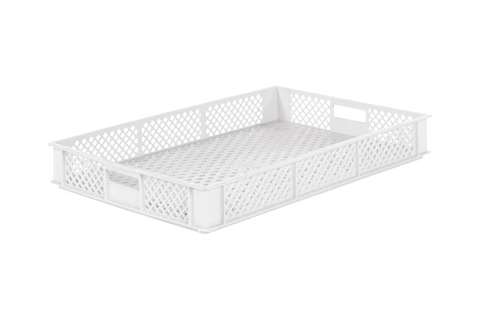 Stapelbare Lagerbehälter Multi 14l - 600x400x76mm - perforiert Wände und Boden