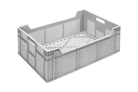 Stapelbare Lagerbehälter Multi 45l - 600x400x220mm - perforierte Wände und Boden