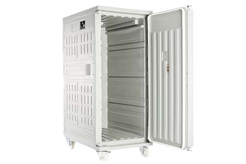 Cargo line conteneur isotherme 1000 l - sur 4 roues