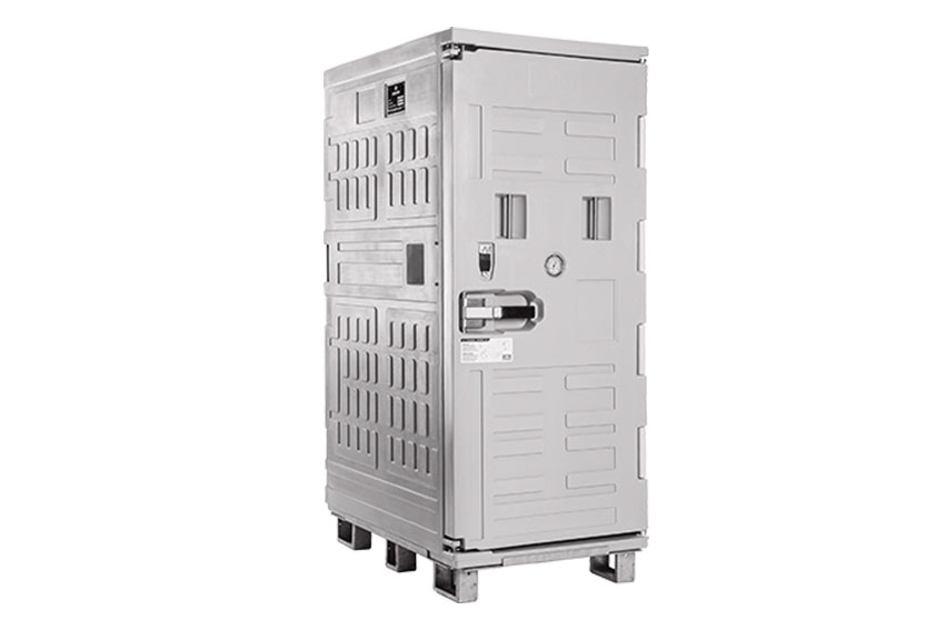 Cargo line isothermal container 1000 l - on palletframe (6 feet) 