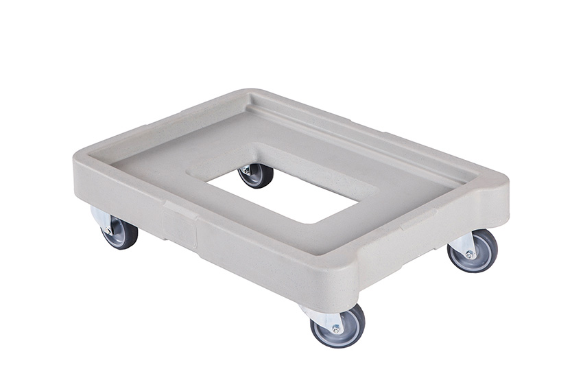 Maxidolly without handle - 525x750x210mm - 2 swivel castors + 2 fixed castors 