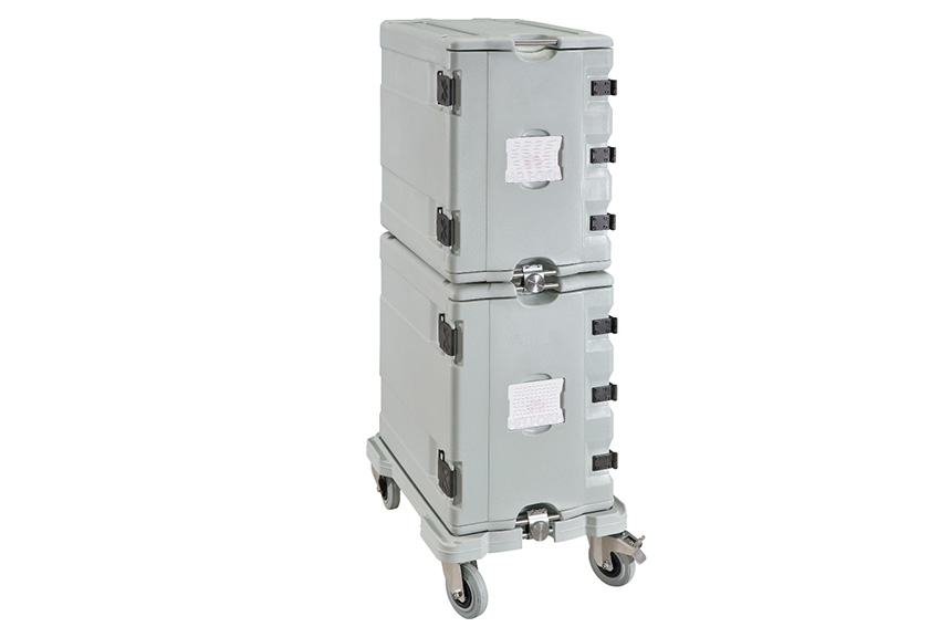 Isothermal container set 2x AF12 - 180l - 685x505x1480mm 