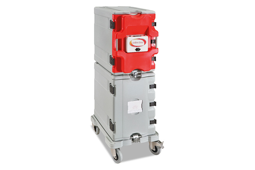 Isothermal container set AF12 + AF12 Active door - 180l - 720x505x1480mm 