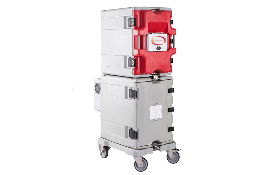 Isothermal container set AF12 digital + Koala 90 Xtra - 180l - 865x505x1480mm 