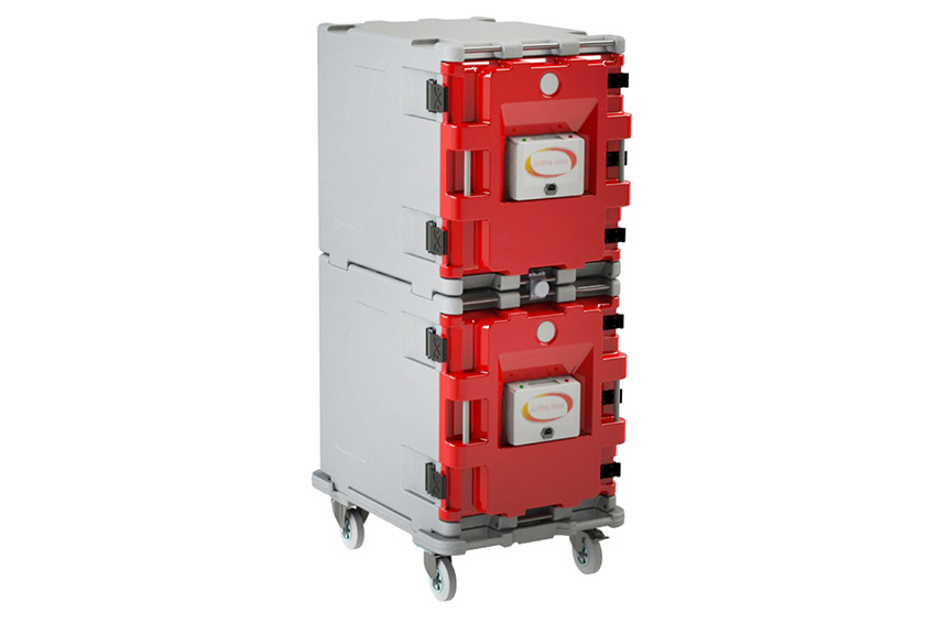 Isothermal container set 2x AF150 analogue - 296l - 868x625x1540mm 