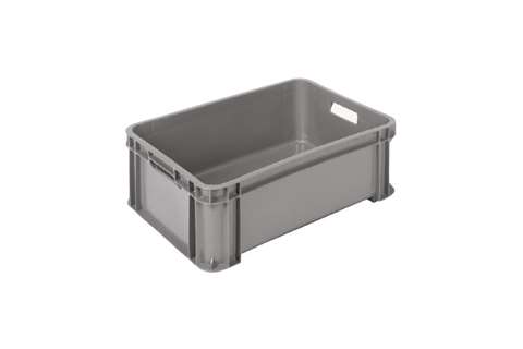 Multifunctional crate 30l Series 5439 - 545x390x200mm - closed sides and bottom