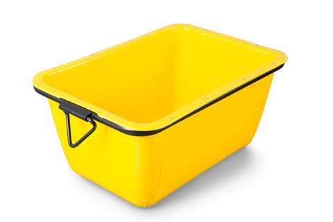 Premium Mörtelwanne mit Hebebügel 200l - 1050x700x470mm