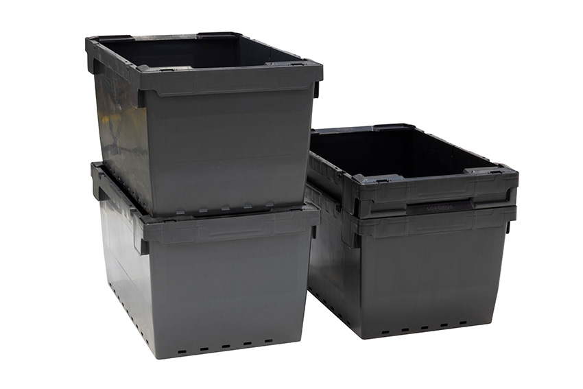 Bac à anses Omnimax 61l - 600x400x320mm - recyclé 