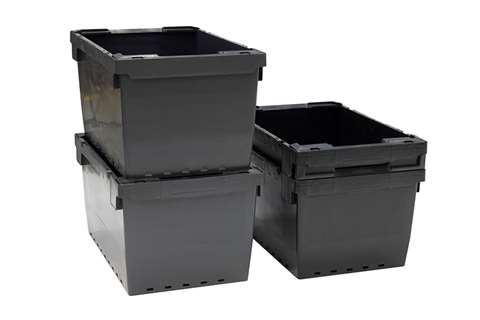 Swing bar crate Omnimax 78l - 600x400x400mm - recycled