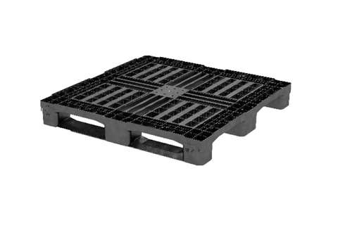 Comfort pallet - 1140x1140x150 mm - open - 3 skids