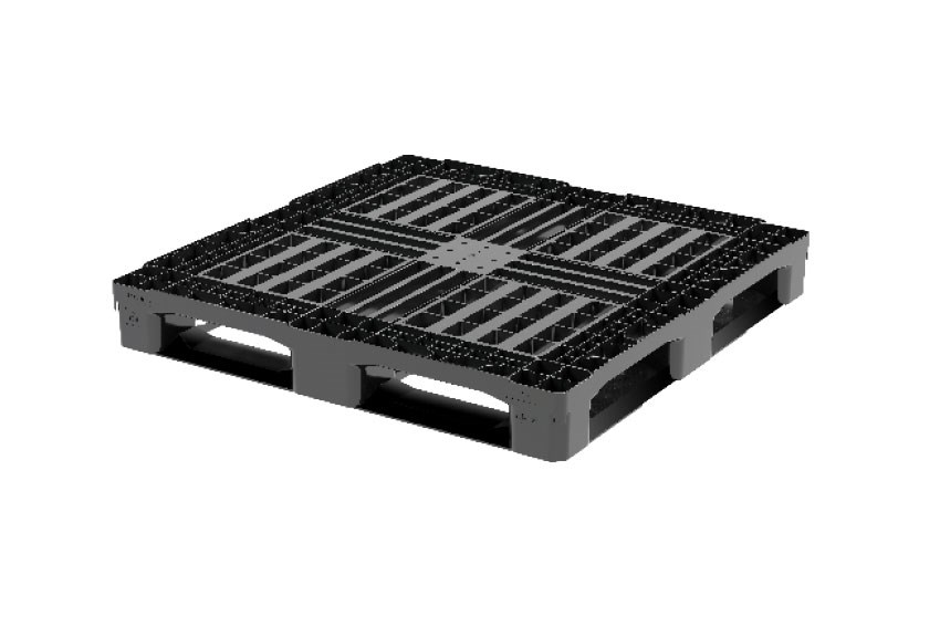 Palette comfort - 1140x1140x150 mm - ouvert - 6 semelles 