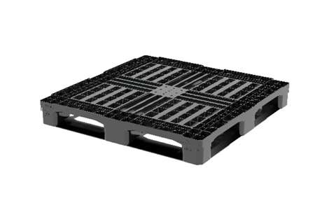 Comfort pallet - 1140x1140x150 mm - open - 6 skids