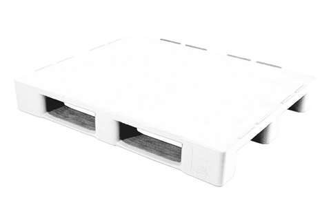 Hygiene pallet - 1200x1000x160mm - 3 skids - closed deck