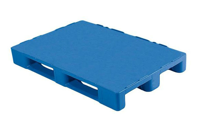 Palette hygiene - 1200x1000x160mm - 3 semelles - plateau fermé  