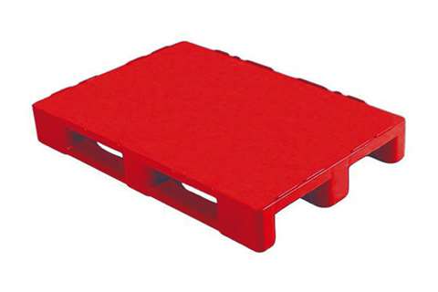Hygiene pallet - 1200x1000x160mm - 3 skids - closed deck