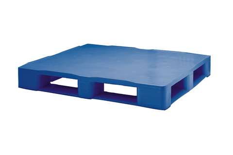 Hygiene pallet - 1200x1000x160 mm - 5 skids - closed deck