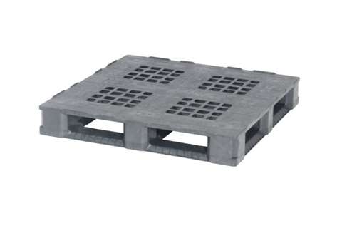 Premium pallet - 1140x1140x165 mm - open deck - 6 skids