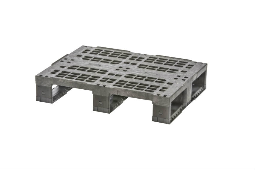 Export Palette - 800x600x160mm - Reg - 3 Kufen - Oberdeck Offen 