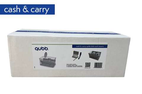 Ensemble de porte-assiettes Qubb - pour 1 euronorm 600x400mm