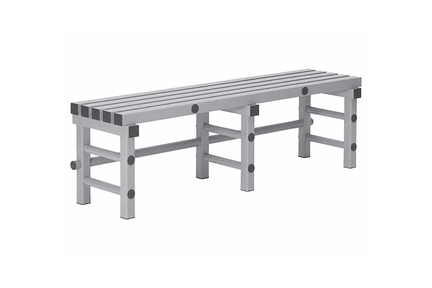 Kunststoffbank aus Kunststoff - 1500x400x450mm 