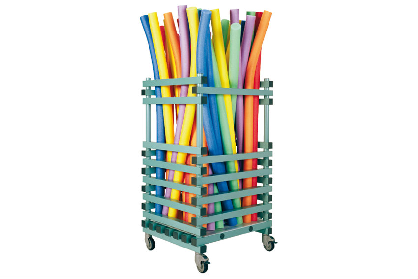 Chariot vertical en plastique pour flexibeam - 800x700x1350mm 