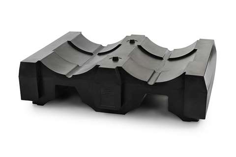 Cloison intermédiaire pour 2 fûts - 1375x940x390mm