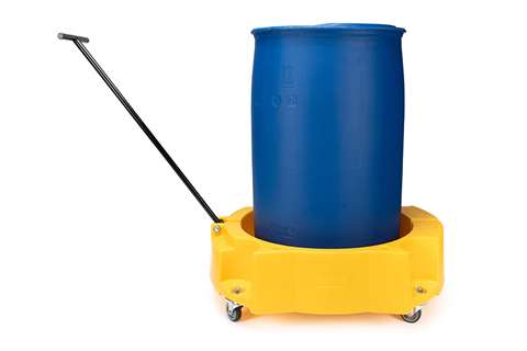 Dolly für Fässer mit Deichsel + Bremse - 300x960x800mm
